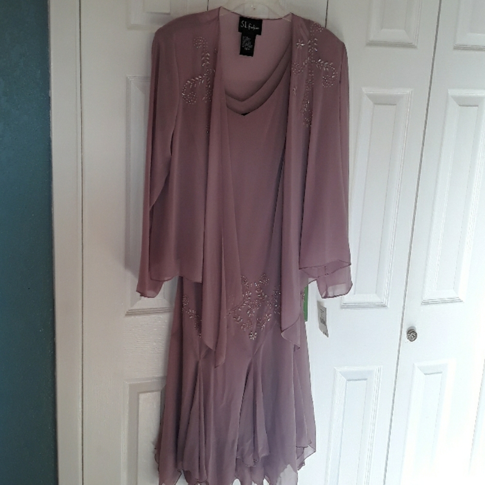 Two piece. Party formal dress